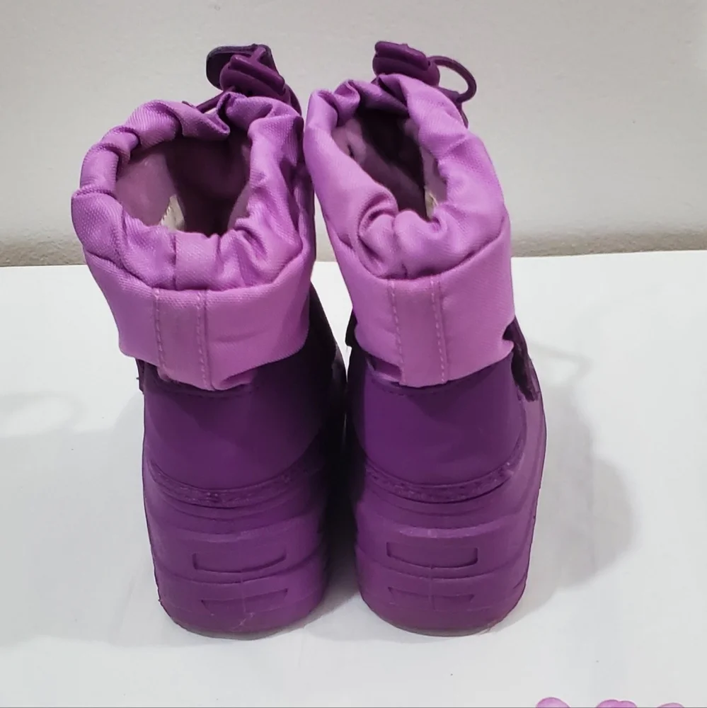 Kids‎ Purple Winter Boots Sz 5-6